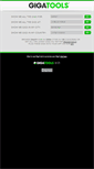 Mobile Screenshot of gigs.gigatools.com